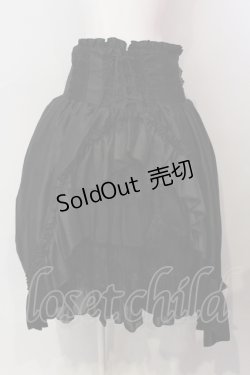 画像1: ATELIER PIERROT / Fairy Lace Corset Skirt　Size2 2 ブラック O-25-06-23-010-EL-SK-OW-OS