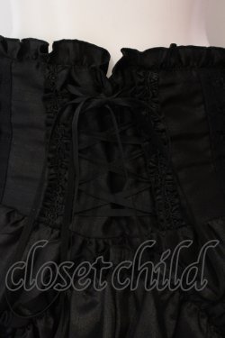 画像2: ATELIER PIERROT / Fairy Lace Corset Skirt　Size2 2 ブラック O-25-06-23-010-EL-SK-OW-OS