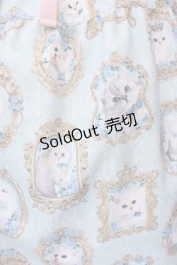 画像2: Enchantlic Enchantilly / 猫の王女達の肖像画ティアードスカート  ミント O-25-06-23-011-LO-SK-OW-OS