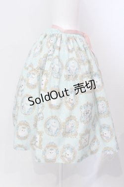 画像3: Enchantlic Enchantilly / 猫の王女達の肖像画ティアードスカート  ミント O-25-06-23-011-LO-SK-OW-OS