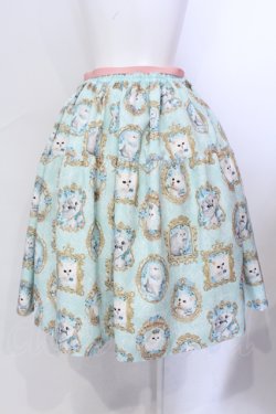 画像4: Enchantlic Enchantilly / 猫の王女達の肖像画ティアードスカート  ミント O-25-06-23-011-LO-SK-OW-OS