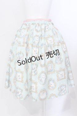 画像4: Enchantlic Enchantilly / 猫の王女達の肖像画ティアードスカート  ミント O-25-06-23-011-LO-SK-OW-OS