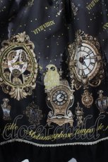 画像3: metamorphose / 【プラスサイズ】Clock Forest Night フリルジャンパースカート 2 グレイッシュナイト O-25-06-23-012-ME-OP-OW-OS (3)