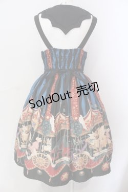 画像5: ALICE and the PIRATES / Escape Beast 柄ジャンパースカート  ネイビ O-25-06-23-013-PA-OP-IG-OS