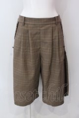 axes femme POETIQUE / サイドプリーツキュロット M ブラウン O-25-06-23-016-AX-PA-IG-OS