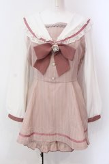 LIZ LISA / セーラーカラーセットアップ L ピンク O-25-06-23-017-LO-OP-OW-OS