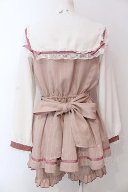 画像4: LIZ LISA / セーラーカラーセットアップ L ピンク O-25-06-23-017-LO-OP-OW-OS