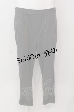 画像1: axes femme / ストレッチイージーパンツ M グレー O-25-06-23-019-AX-PA-IG-ZT166
