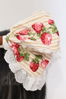 画像2: BABY,THE STARS SHINE BRIGHT / Chained berry memoir カチューシャ  ベージュ O-25-06-24-035-BA-AC-IG-OS