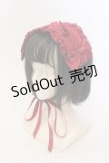 BABY,THE STARS SHINE BRIGHT / Lovely Heartヘッドドレス  えんじ O-25-06-24-037-BA-AC-IG-OS