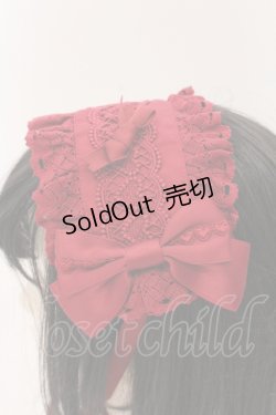 画像3: BABY,THE STARS SHINE BRIGHT / Lovely Heartヘッドドレス  えんじ O-25-06-24-037-BA-AC-IG-OS