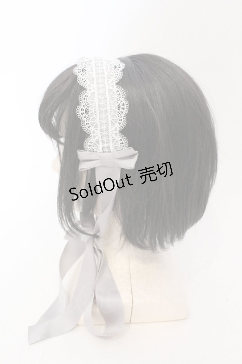 画像3: Chalmiere / シュエットヘッドドレス F グレー O-25-06-24-042-LO-ZA-YM-ZT271-F002 (3)