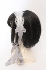 画像3: Chalmiere / シュエットヘッドドレス F グレー O-25-06-24-042-LO-ZA-YM-ZT271-F002 (3)