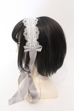 画像3: Chalmiere / シュエットヘッドドレス F グレー O-25-06-24-042-LO-ZA-YM-OS
