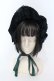 画像2: axes femme kawaii / ベルベットドールハーフボンネット  グリーン O-25-06-24-043-AX-AC-IG-OS (2)