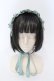 画像2: Chalmiere / フリルヘッドドレス  グリーン O-25-06-24-045-LO-AC-IG-OS (2)