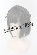 m petit by misako / レースリボンカチューシャ  クロ O-25-06-24-048-LO-AC-IG-OS