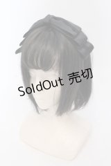 m petit by misako / レースリボンカチューシャ  クロ O-25-06-24-048-LO-AC-IG-OS