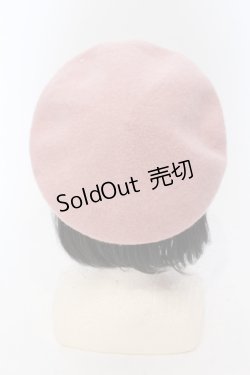 画像4: m petit by misako / カメオモチーフベレー帽  ピンク O-25-06-24-049-LO-AC-IG-OS
