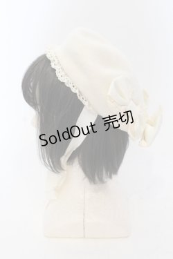 画像4: BABY,THE STARS SHINE BRIGHT / 後ろみっつリボンベレー  生成り O-25-06-24-050-BA-AC-IG-OS
