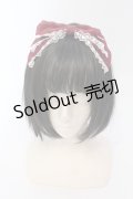 Amavel / Classique Dolly Ribbon スリーピン  ワイン O-25-06-24-056-CA-AC-OW-OS