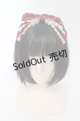 Amavel / Classique Dolly Ribbon スリーピン  ワイン O-25-06-24-056-CA-AC-OW-OS