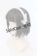 Victorian maiden / ツインパピヨンレースカチューシャ  オフホワイト O-25-06-24-057-CL-AC-OW-ZT271