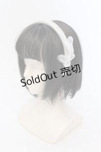 Victorian maiden / ツインパピヨンレースカチューシャ  オフホワイト O-25-06-24-057-CL-AC-OW-ZT271