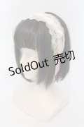 Melody BasKet / 旋律で紡いだレースカチューシャ  アイボリー O-25-06-24-058-LO-AC-OW-OS