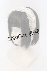 Melody BasKet / 旋律で紡いだレースカチューシャ  アイボリー O-25-06-24-058-LO-AC-OW-OS