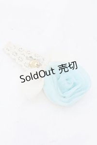 metamorphose / シフォンローズクリップ  サックス O-25-06-24-068-ME-AC-IG-OS