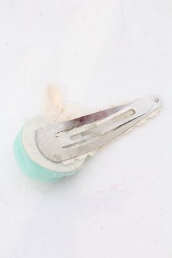 画像2: metamorphose / シフォンローズクリップ  ミント O-25-06-24-069-ME-AC-IG-OS