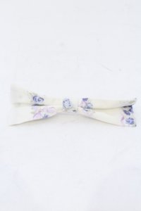 metamorphose / happy bell バレッタ  シロ O-25-06-24-070-ME-AC-IG-OS