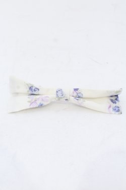 画像1: metamorphose / happy bell バレッタ  シロ O-25-06-24-070-ME-AC-IG-OS