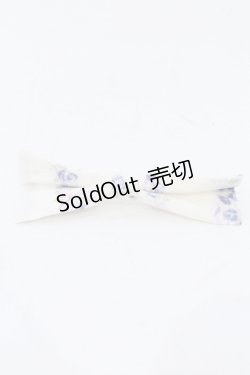 画像1: metamorphose / happy bell バレッタ  シロ O-25-06-24-070-ME-AC-IG-ZT168-F003