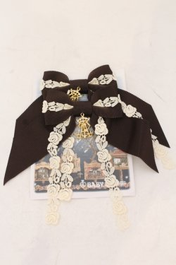 画像1: ALICE and the PIRATES / A/Pゆらゆらリボンコーム  ブラウン O-25-06-24-079-PA-AC-IG-OS