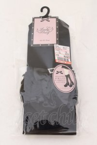 Lovely Tency / ECLTHSリボンPL 23-25cm クロ O-25-06-24-084-LO-ZA-IG-OS