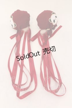 画像1: LOLITA他 / シニヨンカバー  アカ O-25-06-24-087-LO-ZA-IG-ZT208-F003