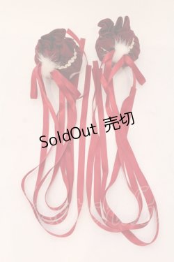 画像3: LOLITA他 / シニヨンカバー  アカ O-25-06-24-087-LO-ZA-IG-ZT208-F003