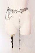axes femme POETIQUE / シルバー・ブレットベルト  シルバー O-25-06-24-008-AX-ZA-IG-OS