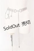 axes femme POETIQUE / シルバー・ブレットベルト  シルバー O-25-06-24-008-AX-ZA-IG-OS