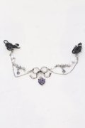 axes femme / リボンキャット襟クリップ  シルバー O-25-06-24-093-AX-AC-IG-OS