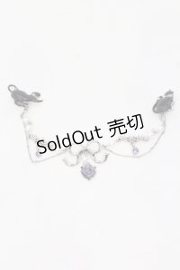 axes femme / リボンキャット襟クリップ  シルバー O-25-06-24-093-AX-AC-IG-OS