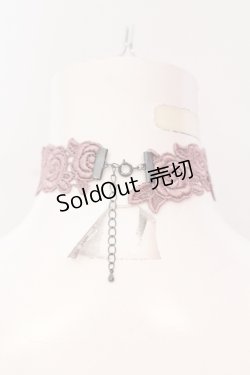 画像3: Victorian maiden / ローズレースチョーカー  ローズ O-25-06-24-001-CL-AC-IG-OS