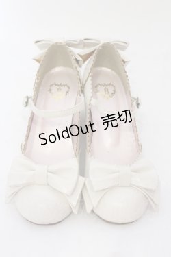 画像2: BABY,THE STARS SHINE BRIGHT / アンティークリボンシューズ M アイボリー O-25-06-24-104-BA-SH-OW-OS