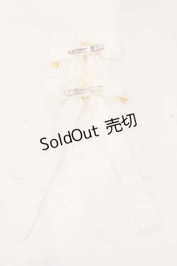 画像3: Angelic Pretty / マーガレットリボンクリップSet  シロ O-25-06-24-106-AP-AC-OW-OS