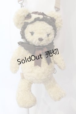 画像1: BABY,THE STARS SHINE BRIGHT / くまくみゃリュックミニ  ミルクティ O-25-06-24-109-BA-BG-IG-OS