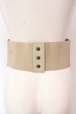 画像3: axes femme / レースアップコルセットベルト  生成り O-25-06-24-012-AX-ZA-IG-OS