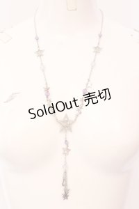 axes femme / 星のネックレス  シルバー×パープル O-25-06-24-016-AX-AC-OW-OS