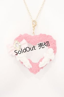 画像1: LOLITAその他 / 天使ハートネックレス  ピンク O-25-06-24-021-LO-AC-OW-OS